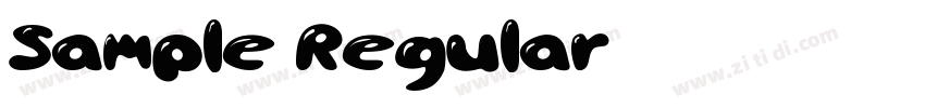 Sample Regular字体转换 Sample Regular字体转换